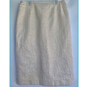 Le Suit Women’s Beige Gold career Pencil Skirt 6